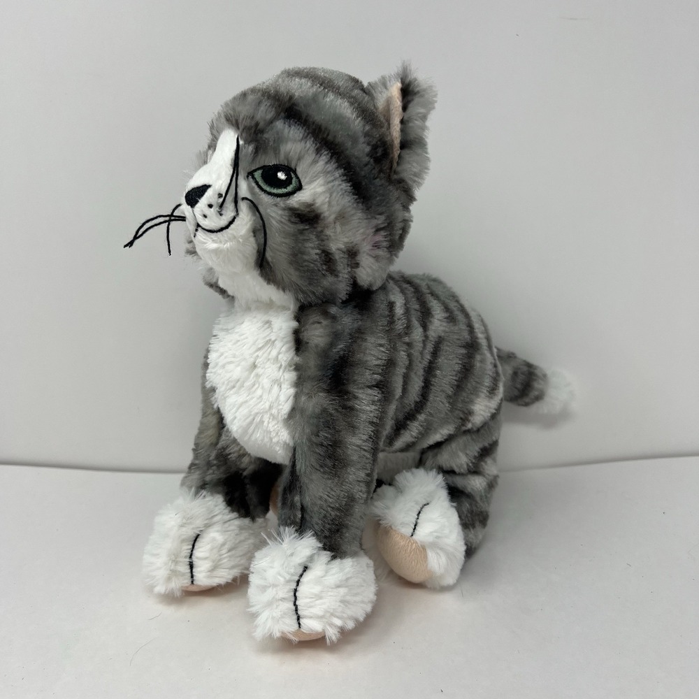 IKEA Cat Plush Lilleplutt Gray Striped Kitten Kitty Stuffed Animal Soft Toy Gift - Picture 10 of 14